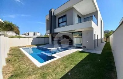 Sobrado com 4 dormitórios, 430 m² - venda por r$ 5.000.000,00 ou aluguel por r$ 25.560,00/mês - condomínio residencial alphaville - são josé dos campos/sp