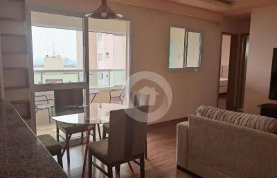 Apartamento com 2 dormitórios mobiliado  para alugar, 70 m² por r$ 4.081/mês - jardim veneza - são josé dos campos/sp