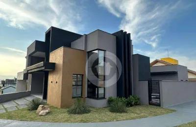 Sobrado com 3 dormitórios , suíte e piscina à venda, 160 m² por r$ 1.400.000 - condomínio terras do vale - caçapava/sp