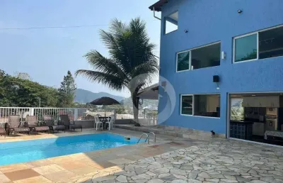 Sobrado com 4 dormitórios à venda, 306 m² por r$ 950.000,00 - perequê-mirim - ubatuba/sp