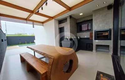 Casa com 3 dormitórios, 180 m² - venda por r$ 1.390.000,00 ou aluguel por r$ 8.350,00/mês - residencial santa monica - caçapava/sp