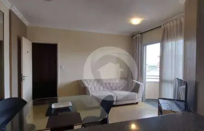 Apartamento mobiliado com 2 dormitórios para alugar, 54 m² por r$ 3.740/mês - jardim aquarius - são josé dos campos/sp