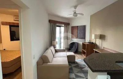 Flat com 1 dormitório para alugar, 36 m² por r$ 3.665/mês - jardim são dimas - são josé dos campos/sp