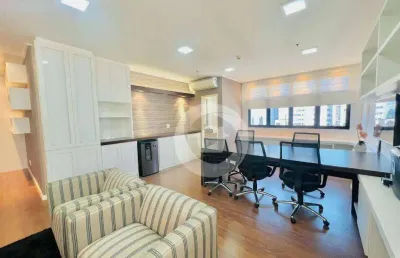 Sala, 54 m² - venda por r$ 640.000,00 ou aluguel por r$ 6.960,00/mês - jardim aquarius - são josé dos campos/sp