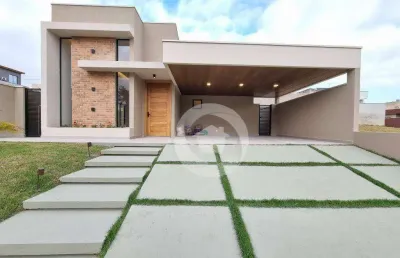 Casa com 3 dormitórios à venda, 158 m² por r$ 1.080.000,00 - condomínio terras do vale - caçapava/sp
