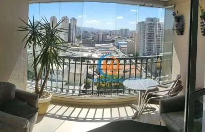 Apartamento com 3 dormitórios à venda, 97 m² por r$ 990.000,00 - chácara califórnia - são paulo/sp