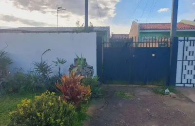 Casa com 2 quartos à venda na rua rio negro, 1368, iguaçu, fazenda rio grande, 43 m2 por r$ 168.000