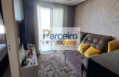 Apartamento a venda, 01 quarto, todo mobiliado, jardim aricanduva
