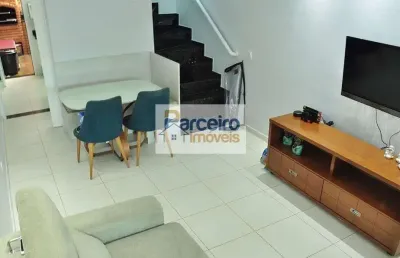 Casa tipo sobrado a venda com 3 dormitórios à venda, 87 m² por r$ 750.000,00 - vila guilhermina - s