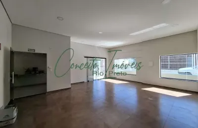 Salão com vitrine para locação, 80m², próximo a av. bady bassit