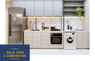Apartamento para venda possui 65m2 metros quadrados com 3 quartos