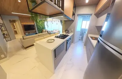 One gramercy alphaville 98m2 3 dirms 2 vagas porteira fechada