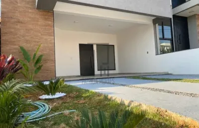 Linda casa 102m2, 3 dorms (2 suítes), garagem cond. villagio ipanema 1