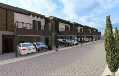 Casa sobrado resid. santorini: 114m² até 119 m² com 3 dormit. 2 vagas