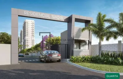 Residencial saori: apartamentos 41m² ou 43², 2 dormit. 1 vaga, zona norte