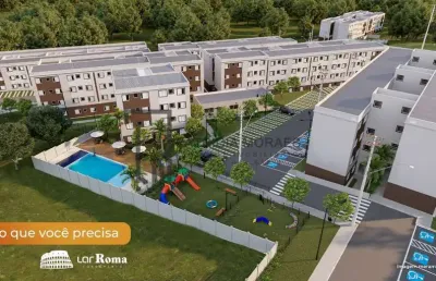 Lar roma: seu apê de 44,22m² até 50,54m² , 2 dormit. no piazza di roma