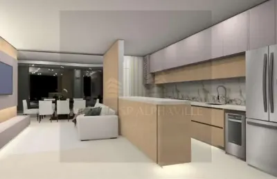 Apartamento para venda em barueri, alphaville centro industrial e empresarial/alphaville., 3 dormitórios, 3 suítes, 4 banheiros, 2 vagas