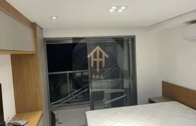 Apartamento com 1 dormitório para alugar, 25 m² por r$ 3.510,00/mês - santo amaro - são paulo/sp