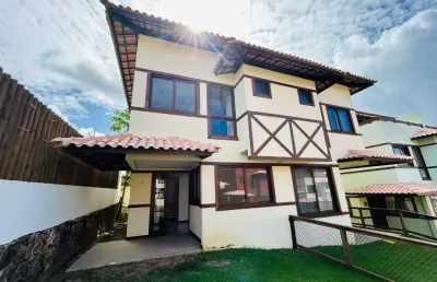Vende-se casa nova 3/4 imbassai condomínio com segurança 24hs