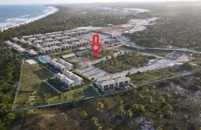 Terreno de 448 m2 em condomínio - acesso direto para praia