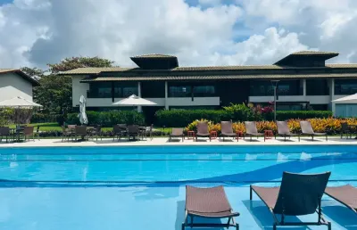 Apartamento com 2 quartos - ykutiba imbassai - beira mar