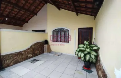 Casa com 2 quartos, balneário maracanã, praia grande - r$ 320 mil, cod: 124