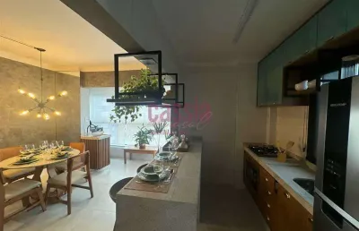 Apartamento com 2 quartos, balneário maracanã, praia grande - r$ 518 mil, cod: 66