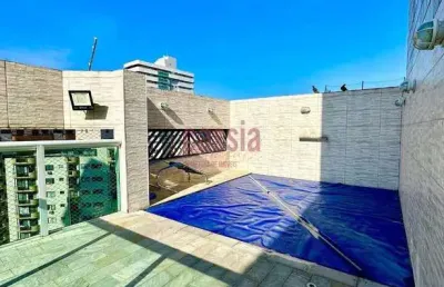 Cobertura com 4 quartos, tupi, praia grande - r$ 980 mil, cod: 4501