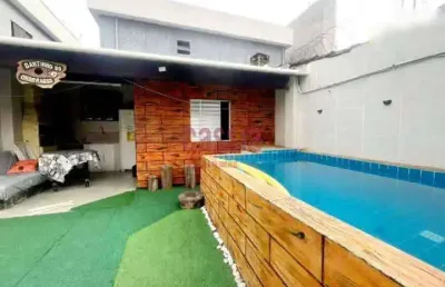 Casa com 2 quartos, maracanã, praia grande - r$ 520 mil, cod: 4699