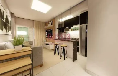 Apartamento com 2 quartos, caiçara, praia grande - r$ 599 mil, cod: 5132
