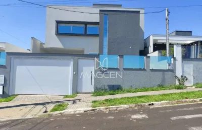Sobrado com três suítes na entrada do bairro são francisco - ca451
