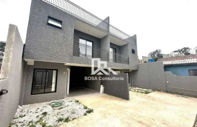 Sobrado com 3 dormitórios à venda, 154 m² por r$ 599.900,00 - santa cândida - curitiba/pr
