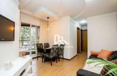 Apartamento com 3 dormitórios à venda, 59 m² por r$ 449.000,00 - novo mundo - curitiba/pr