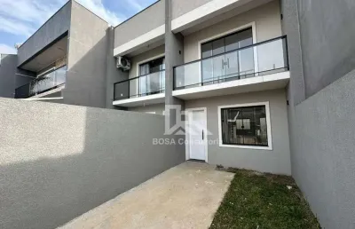 Sobrado com 2 dormitórios à venda, 80 m² por r$ 436.000,00 - umbará - curitiba/pr