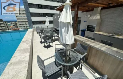 Apartamento 1 dormitório para venda em salvador, pituba, 1 dormitório, 1 suíte, 1 banheiro, 1 vaga