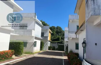 Casa em condomínio para venda em lauro de freitas, pitangueiras, 4 dormitórios, 3 suítes, 5 banheiros, 2 vagas