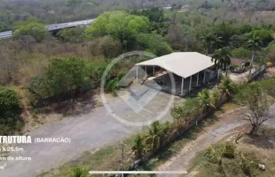 Vende-se galpão em terreno comercial - área total: 7.400 m² e 502 m² de galpão - bairro cachoeira das garças - cuiabá (mt) - valor: r$ 3.200.000,00 codigo: 107236