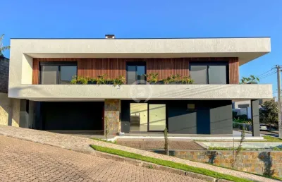Casa à venda em estância velha, encosta do sol, com 5 suítes, com 383 m², horizon clube residencial