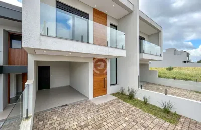 Casa à venda em estância velha, bela vista, com 3 suítes, com 175 m², alto horizonte