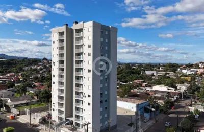 Apartamento à venda em novo hamburgo, rondônia, com 2 quartos, com 59.88 m², residencial alcântara