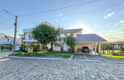 Casa à venda em novo hamburgo, lomba grande, com 3 quartos, com 300 m²