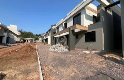 Casa à venda em novo hamburgo, vila rosa, com 4 quartos, com 130 m², almaa vila rosa