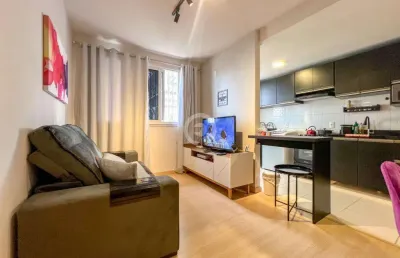 Apartamento à venda em novo hamburgo, industrial, com 2 quartos, com 49.12 m², blumen residence