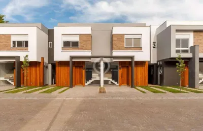 Casa à venda em são leopoldo, morro do espelho, com 3 quartos, com 109.4 m², las rocas