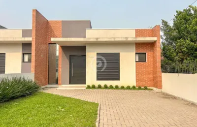 Casa à venda em novo hamburgo, canudos, com 3 quartos, com 109 m²