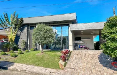 Casa à venda em estância velha, encosta do sol, com 3 suítes, com 231 m², horizon clube residencial
