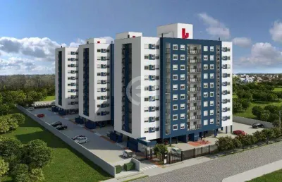 Apartamento à venda em novo hamburgo, operário, com 2 quartos, com 54 m², residencial ibiza