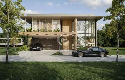 Casa à venda em novo hamburgo, canudos, com 4 suítes, com 390.84 m², residencial serena