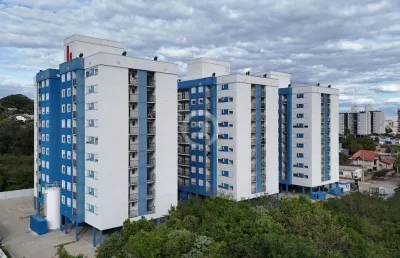 Apartamento à venda em novo hamburgo, operário, com 2 quartos, com 54 m², residencial ibiza
