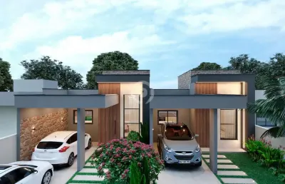 Casa à venda em estância velha, bela vista, com 3 quartos, com 108.1 m²